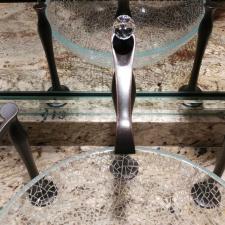 Sink handels faux bronze